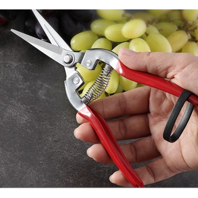 scissors garden pruning cutter flower cutting scissors with steel blade and plastic handles for  clipping orchards