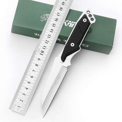 high quality ABS handle black oxied outdoor multifunction hunting knife with another option