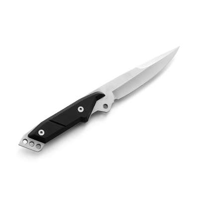 high quality ABS handle black oxied outdoor multifunction hunting knife