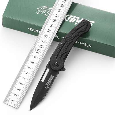 Economic cheap stainless steel pocket knife with  Aluminum oxide  handle