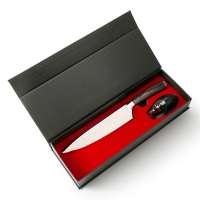 2020 professional stainless steel 8 inch laser damascus   chef knife with mini sharpener  for combination set gift box package