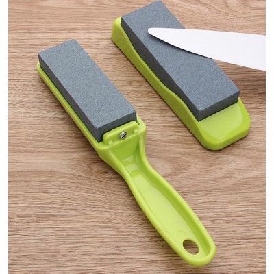 Home kitchen knife sharpener high hardness grindstone Practical anti-skid base knife sharpening stone